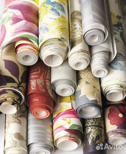 Поклейка обоев