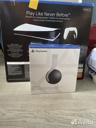 Наушники pulse 3d и зарядная станция для DualSense