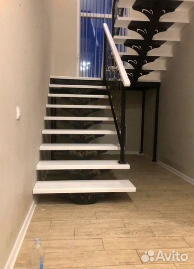 Лестницы на металлокаркасе