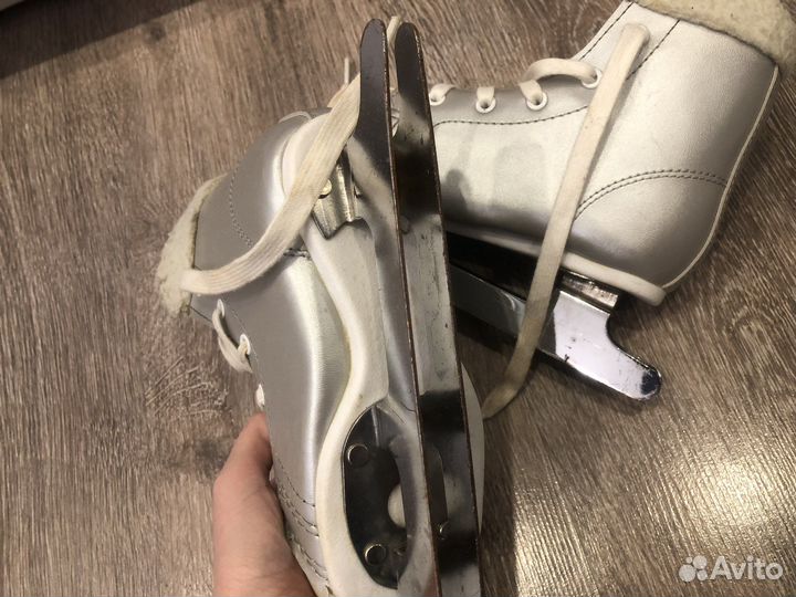 Коньки детские двухполозные 30