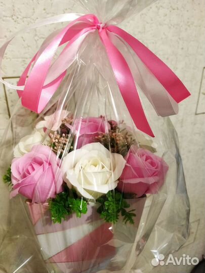 Букет из мыла