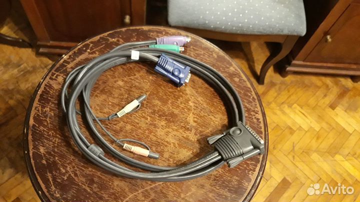 KVM кабель aten 2L-1701P 1.8 m