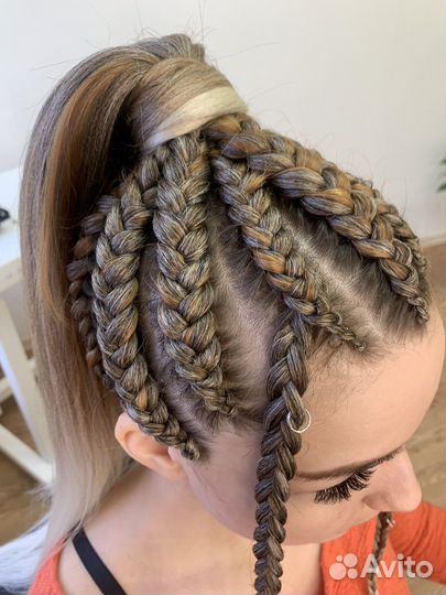 Косы Брейды Боксёрские косы