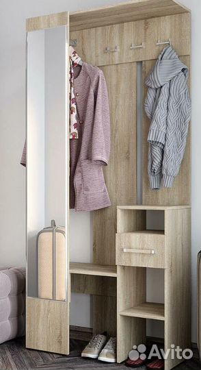 Комплект для прихожей BTS Лига, цвет: дуб сонома