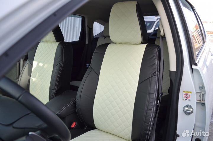 Авточехлы на Honda CR-V 4-выпуск с 2012.ромб