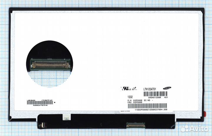 Матрица LTN125AT01 401