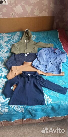 Вещи пакетом на мальчика 92 размер и обувь 24 25