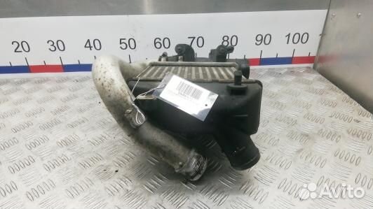 Радиатор интеркуллера audi A6 C6 (9AD04KC01)