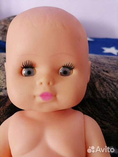 Советская кукла пупс aRi гдр 34 см