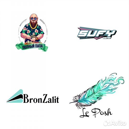 Разработка логотипа. Нейминг. Визитки. Баннеры