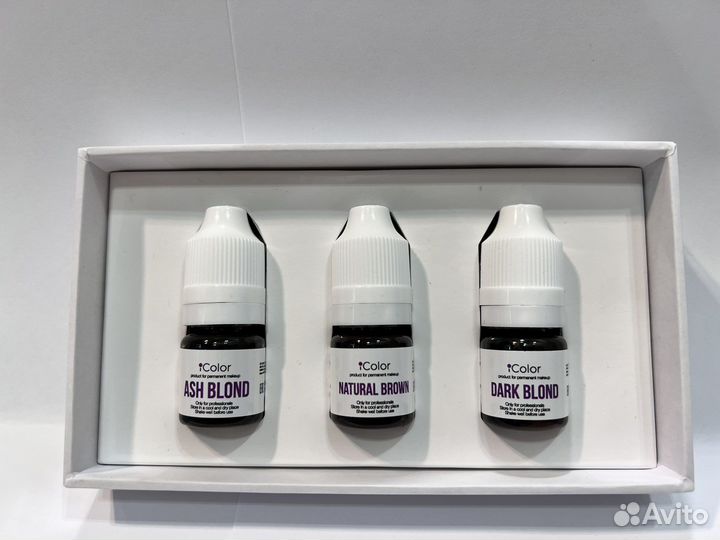 Пигменты для перманента бровей и глаз iColor