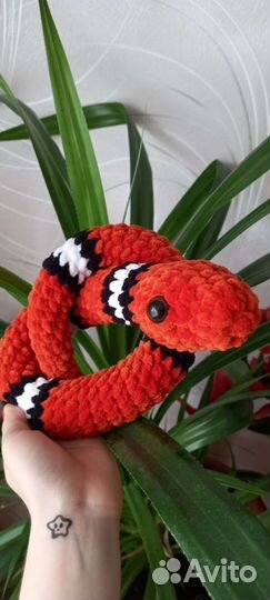 Вязаная змейка