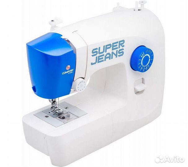 Швейная машина Comfort 115 белый/синий