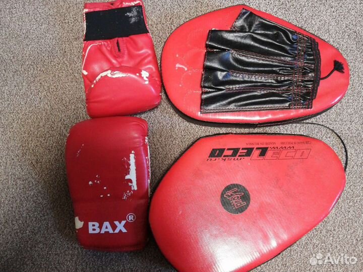 Боксерские перчатки и лапы