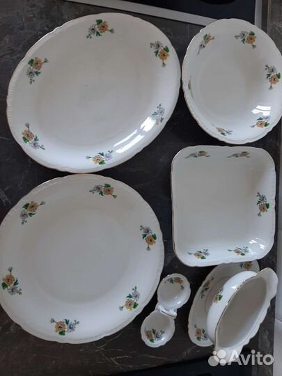 Столовый сервиз чехословакия epiag
