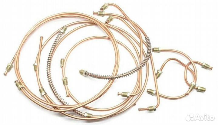 Трубка тормозная УАЗ-469 (11 шт.) медн