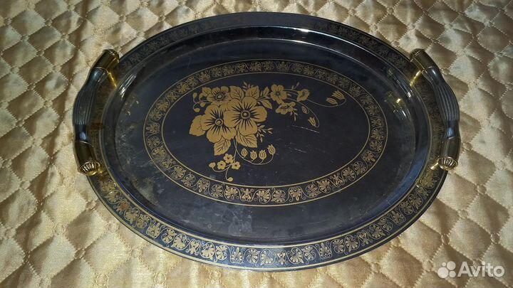 Поднос металлический из нержавеющей стали