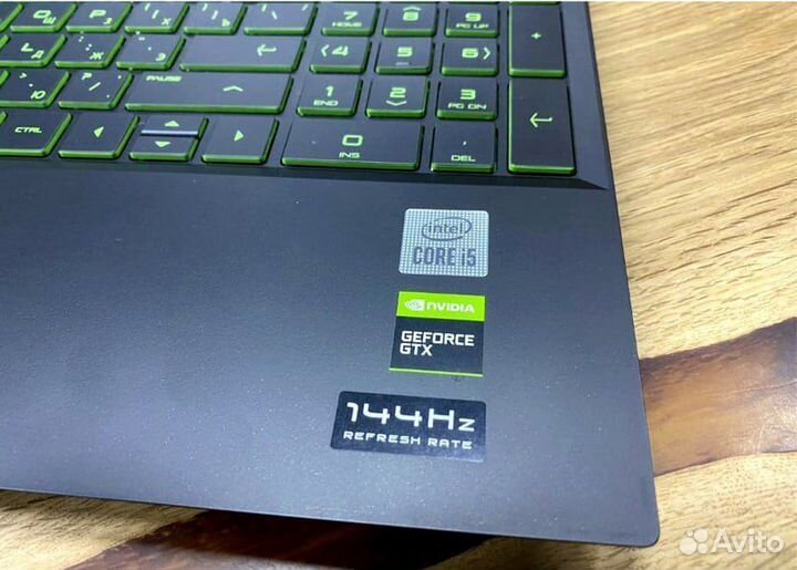 Игровой ноутбук HP omen gaming GTX 1650 TI