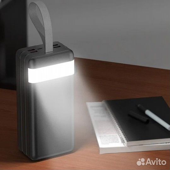 Внешний аккумулятор Power Bank реальные 80 000 мАч