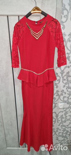 Вечернее платье в пол