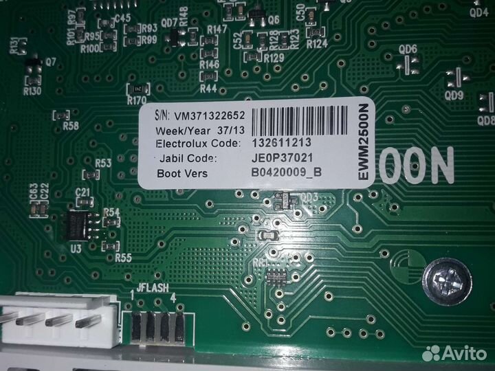 Панель индикации на Электролюкс