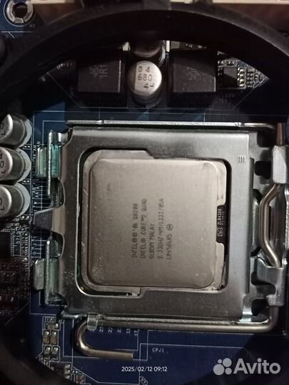 Мат.плата 775,q8200,ddr 3