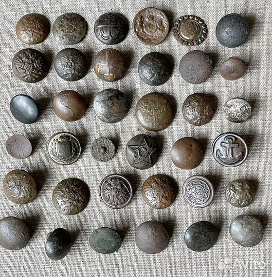 Старинные пуговицы