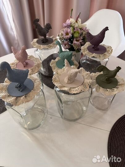 Банка для хранения сыпучих продуктов новая