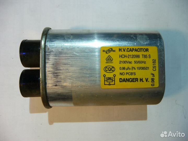 Конденсатор для свч