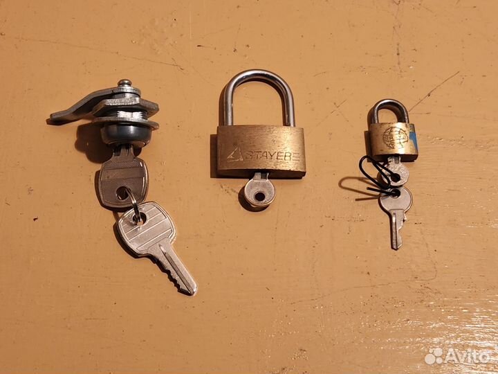 Замки навесные, врезные, накладные