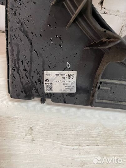 Кожух вентилятора с вентилятором BMW X3 F25