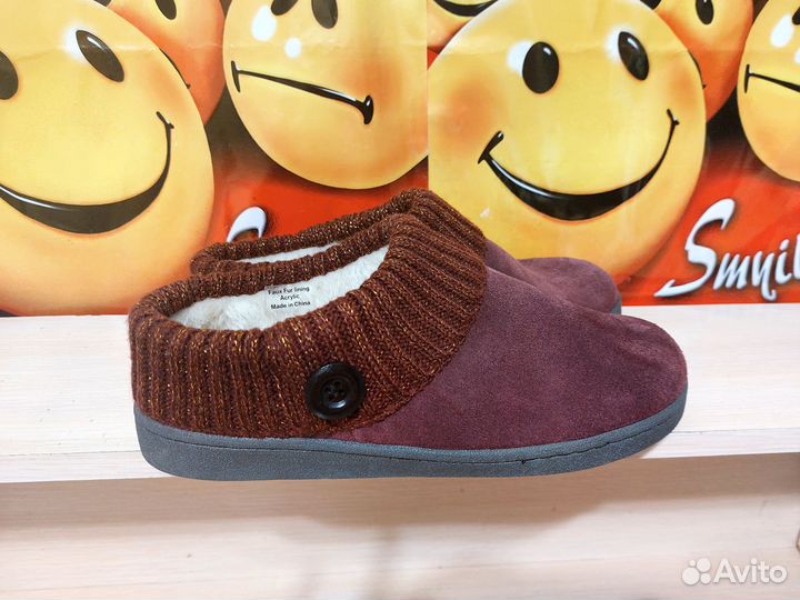 Женские домашние тапочки новые clarks 41р