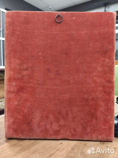 Икона Николай чудотворец в серебре