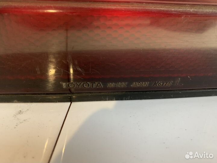 Задний фонарь левый Toyota Carina 1988-1990 Б/у