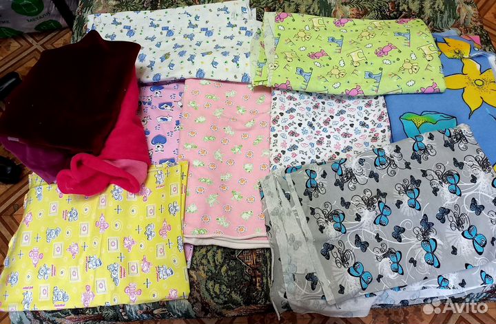 Трикотажные отрезы пакетом