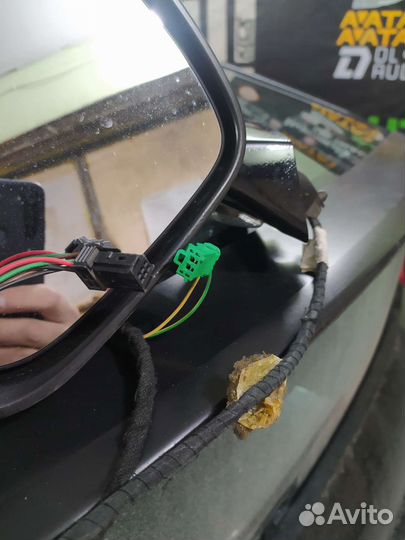 Зеркало левое citroen c4