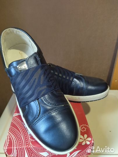 Кеды женские натуральная кожа