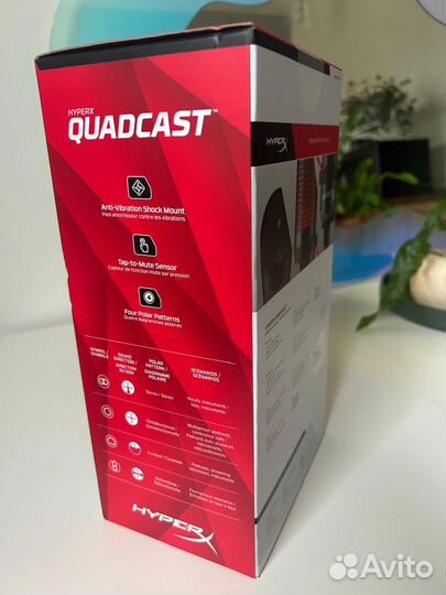 Микрофон hyperx quadcast