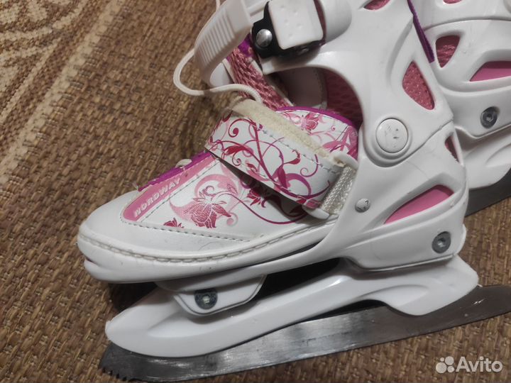 Коньки раздвижные 30-32