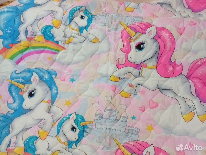 Детское одеяло 120/120 новое синтепон