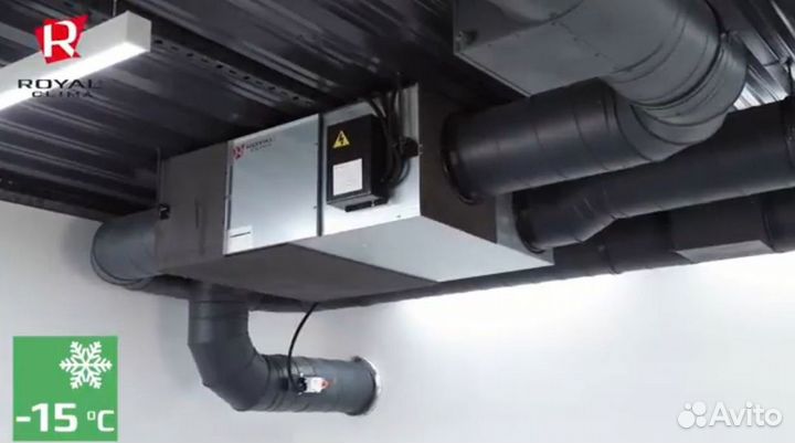 Приточно-вытяжная установка Royal Clima RCS-350-U
