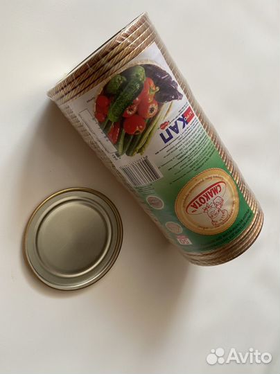 Крышки закаточные