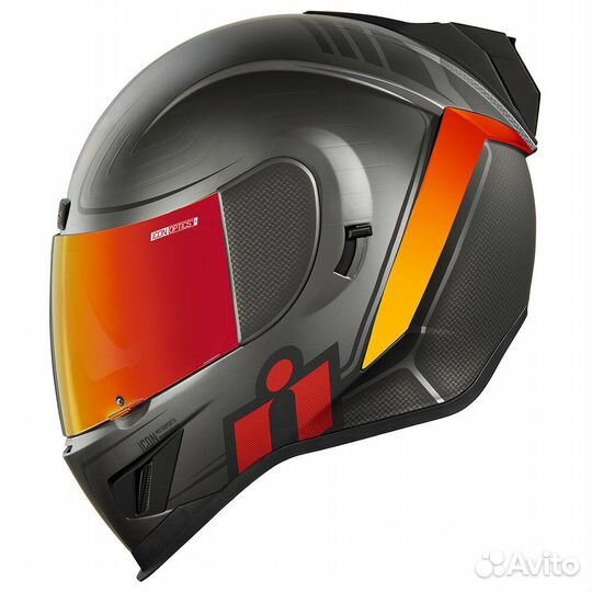 Icon Airform Resurgent мотошлем красный