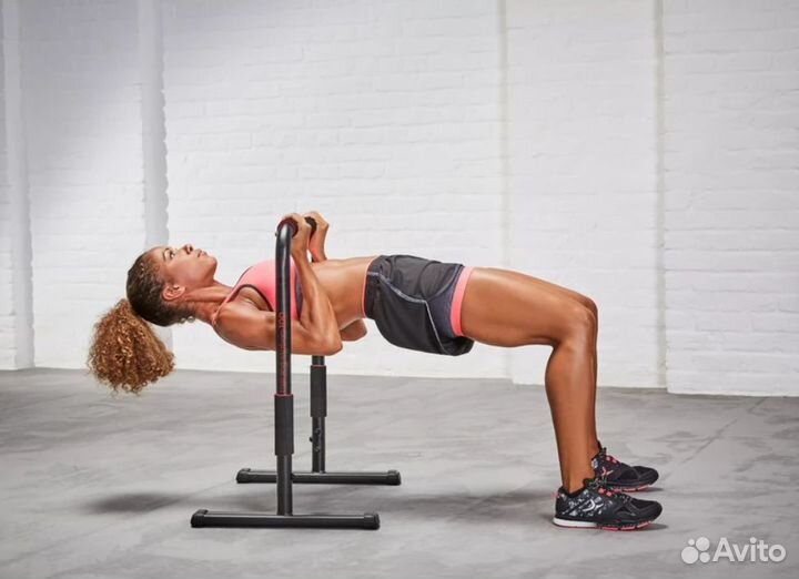 Тренажер брусья для отжиманий 100 domyos