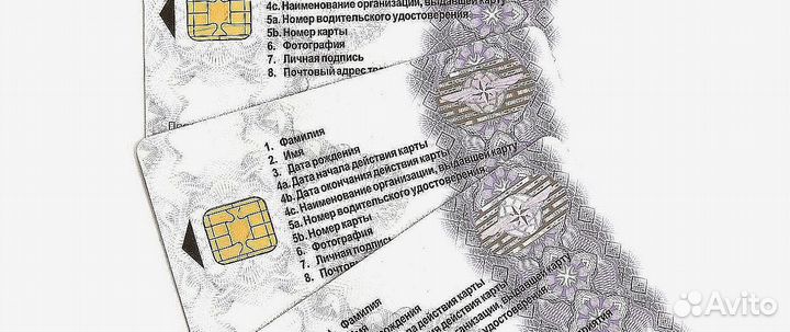 Карта водителя для тахографа скзи