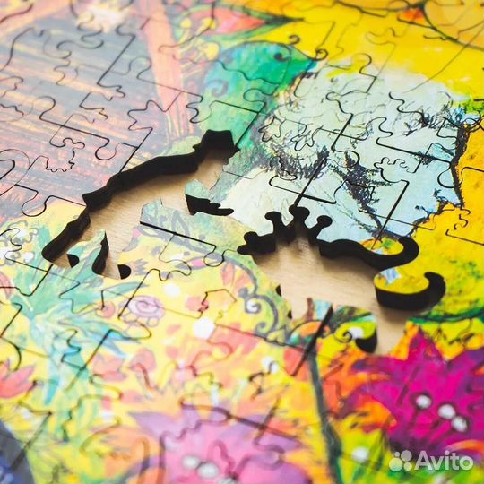 Деревянный пазл Сказки Пушкина (davici)