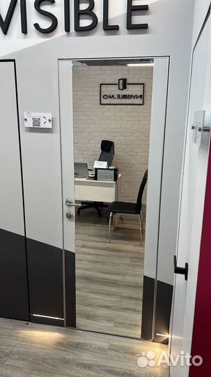 Скрытые межкомнатные двери