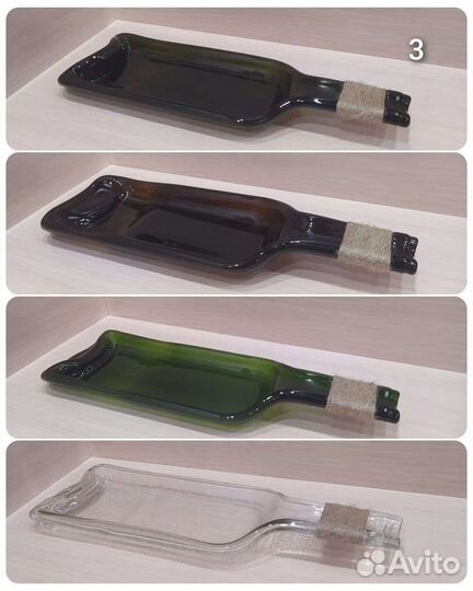 Тарелка-бутылка (менажница)