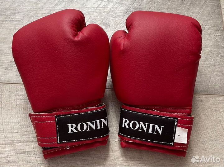 Боксерские перчатки ronin, размер 4