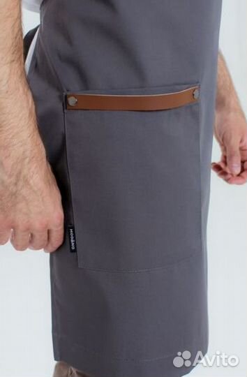 Чёрный фартук поварской оптом